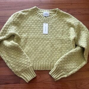 Light Green Crew Neck Sweater